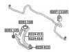 NISSA 54500AX00E Track Control Arm
